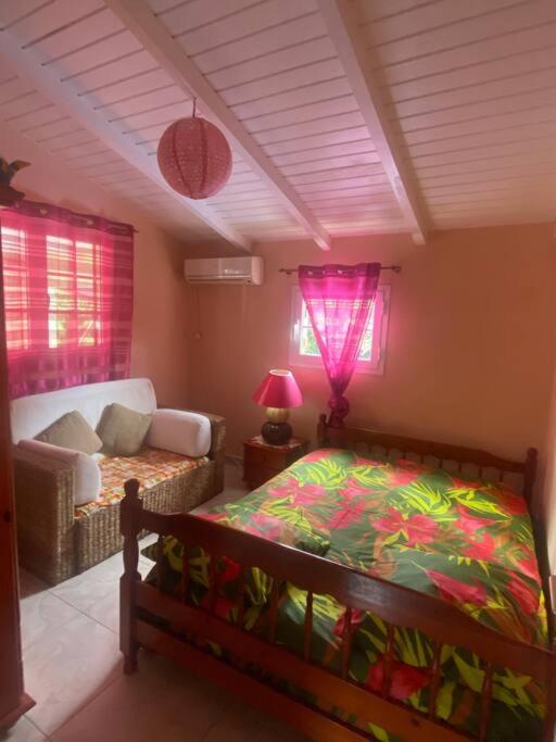 Apartamento Cocon Tropical Vieux-Habitants Exterior foto