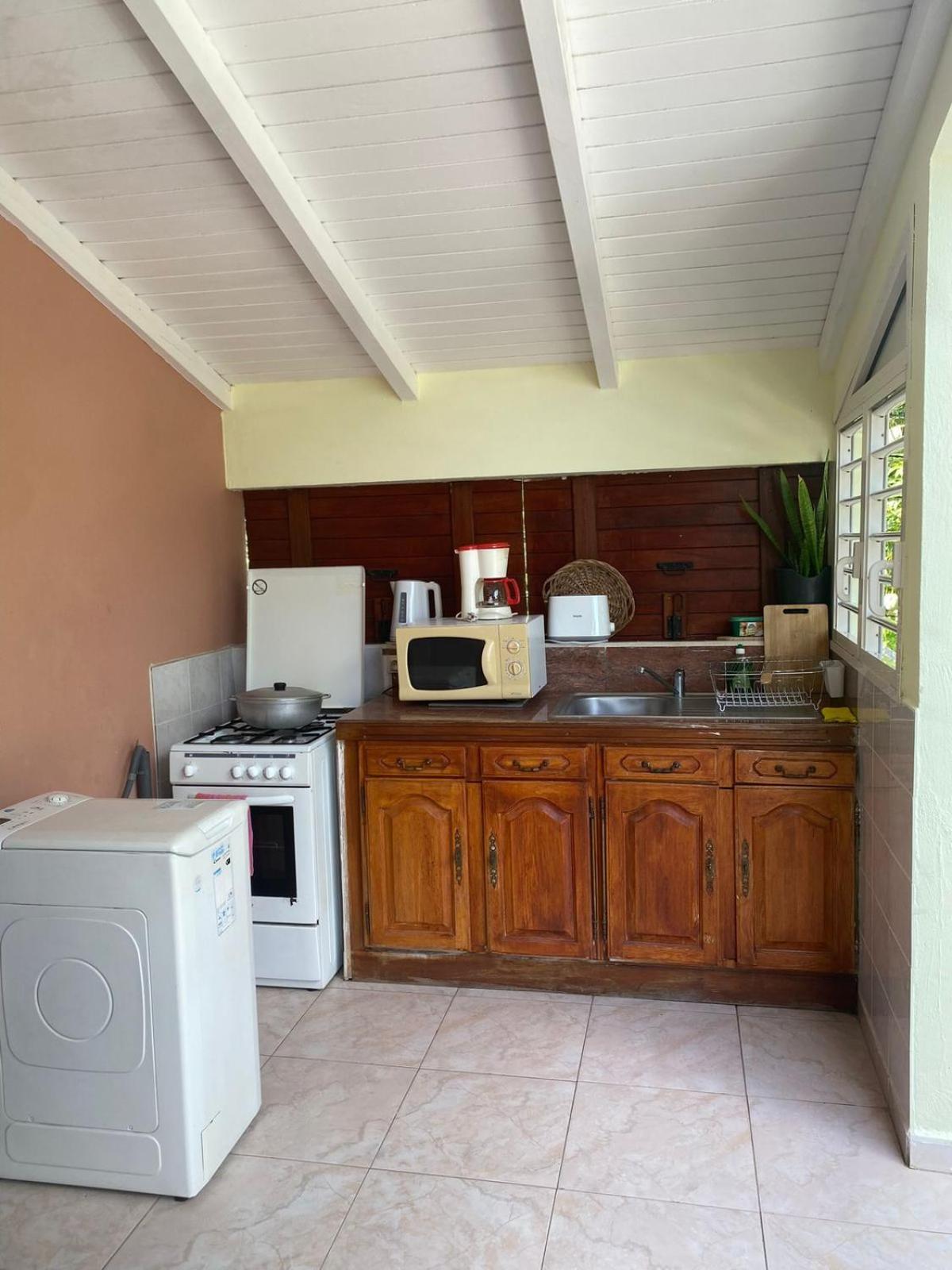 Apartamento Cocon Tropical Vieux-Habitants Exterior foto